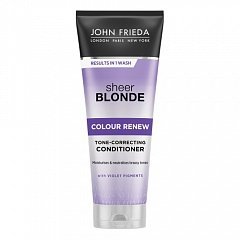 Кондиционер Colour renew для восстановления и поддержания оттенка осветленных волос 250 мл (John Frieda, Sheer Blonde)
