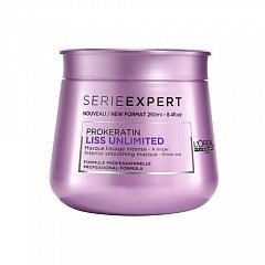 Маска Serie Expert Liss Unlimited для непослушных волос, 250 мл (Loreal Professionnel, Liss Unlimited)