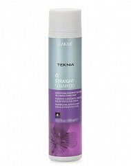 Straight Шампунь для гладкости волос с нарушенной структурой или химически выпрямленных волос 100 мл (Lakme, Teknia)