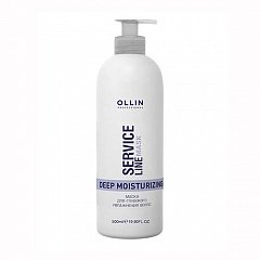 Маска для глубокого увлажнения волос Deep Moisturizing Mask, 500 мл (Ollin Professional, Service line)