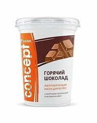 Маска для волос &quot;Горячий шоколад&quot; энергизирующая c экстрактом какао, 450 мл (Concept, Fusion)