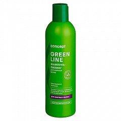 Шампунь-пилинг для жирных волос Sebo-balance shampoo, 300 мл (Concept, Green Line)
