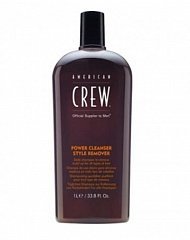 Power Cleanser Style Remover Ежедневный очищающий шампунь 1000 мл (American Crew, Для тела и волос)
