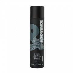 Шампунь глубокое очищение мужской Men Deep Clean Shampoo, 250 мл (Toni&Guy, Для мужчин)