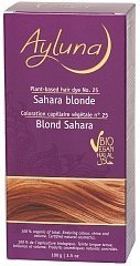 Краска для волос №25 «песочный блондин» растительная 100 гр (Ayluna, Для волос)