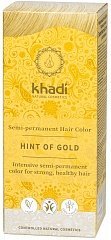 Растительная краска для волос «золотистый оттенок» 100 г (Khadi, Для волос)