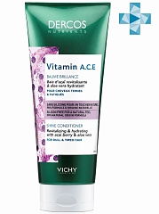 Vitamin Кондиционер для блеска волос Dercos Nutrients 200 мл (Vichy, Dercos Nutrients)