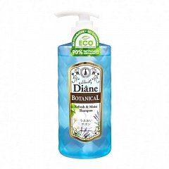 Шампунь бессиликоновый бессульфатный Refresh Питание 480 мл (Moist Diane, Botanical)