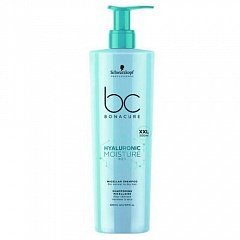 Мицеллярный Шампунь Hyaluronic Moisture Kick 500 мл (Schwarzkopf Professional, BC Bonacure)