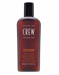 Power Cleanser Style Remover Ежедневный очищающий шампунь 250 мл (American Crew, Для тела и волос)